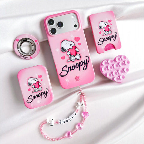 Snoopy Be Mine Phone Charm