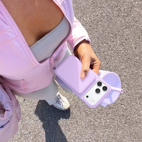 Lilac Gelato Slim Portable MagSafe Charger Power Pack