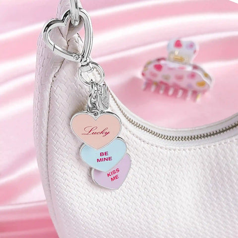 Sweet Hearts Bag Charm