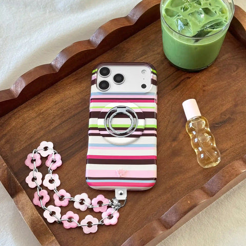 Sweet Treat Stripes MagSafe Grip Ring