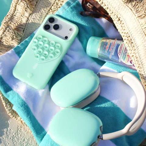 Mint Jelly Heart MagSafe MightyGrip
