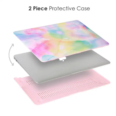 Pastel Tie Dye MacBook Case