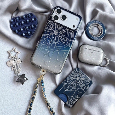 Widow’s Web Crystal MagSafe Wallet