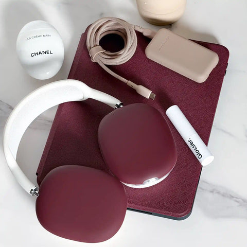 Burgundy AirPod Max Case