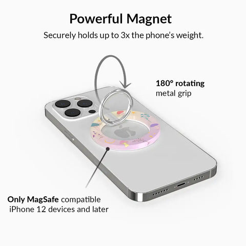 Enchanted Mushrooms MagSafe Grip Ring