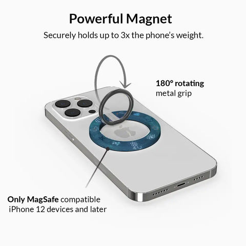 Blue Jean Baby MagSafe Grip Ring