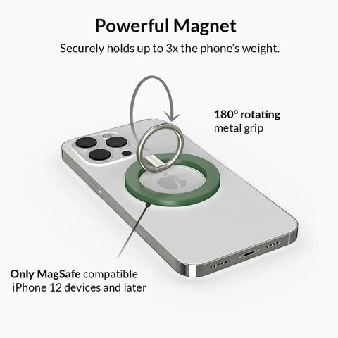 Green MagSafe Grip Ring