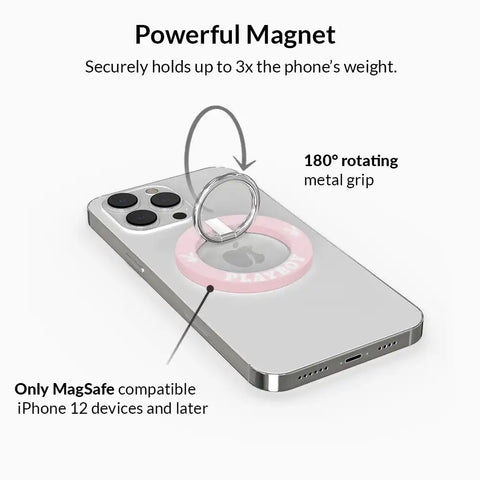 Playboy Pink Bunny MagSafe Grip Ring