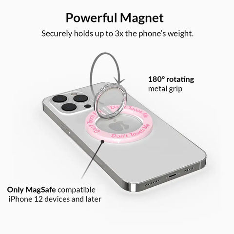 Don't Touch Me MagSafe Grip Ring
