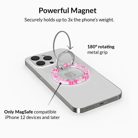 Bubble Gum Sweater MagSafe Grip Ring