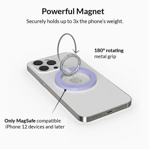 Purple MagSafe Grip Ring