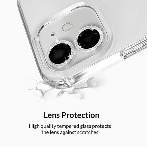 Crystal Glam Camera Lens Protector for iPhone