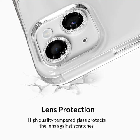 Crystal Glam Camera Lens Protector for iPhone