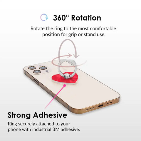 Red Hot Leopard Phone Ring