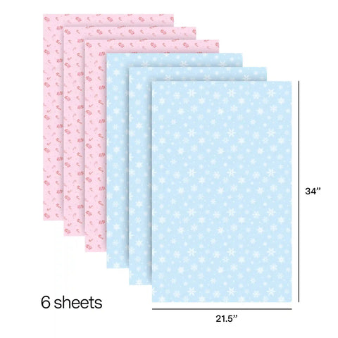 Festive Fantasy Wrapping Paper Bundle (6-pack)