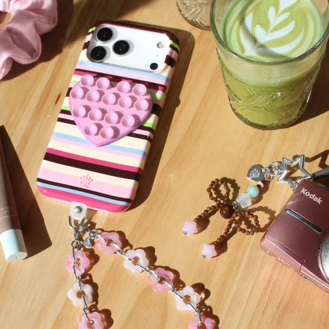 Espresso Bow Bag Charm