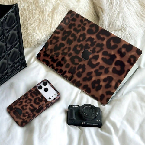 It Girl Leopard MagSafe Wallet