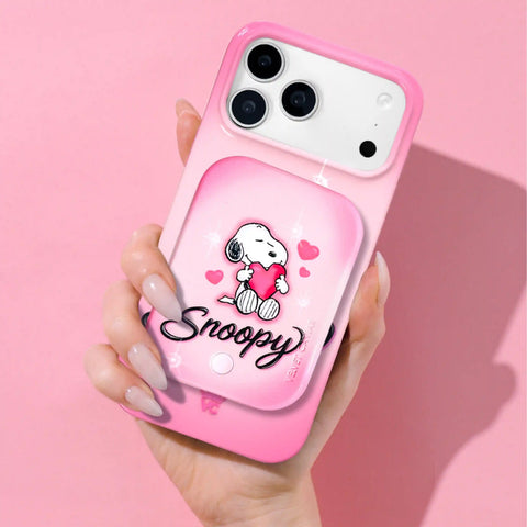 Snoopy Be Mine Portable MagSafe Charger Power Pack