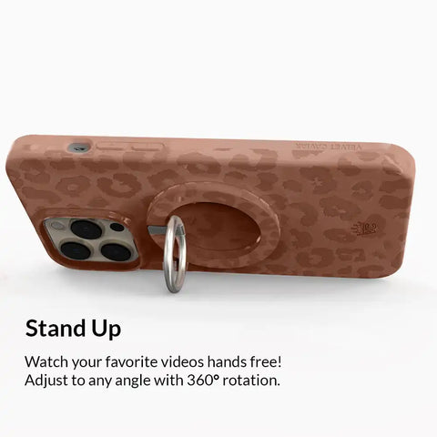 Chocolate Leopard MagSafe Grip Ring