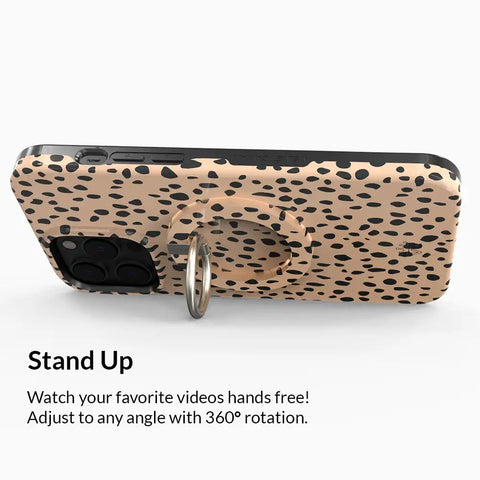Spotted Cheetah MagSafe Grip Ring