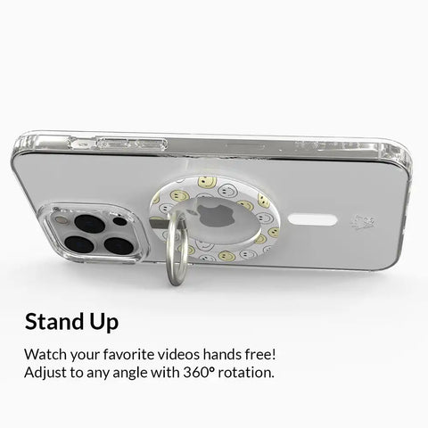 Smiley MagSafe Grip Ring