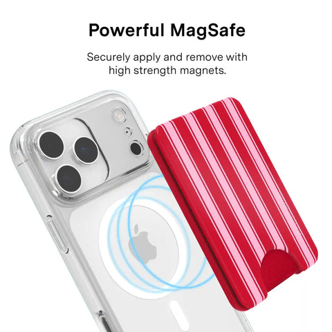 Candy Stripes MagSafe Wallet