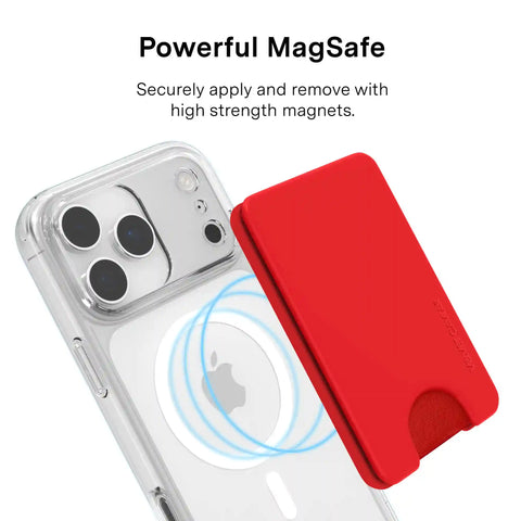 Hot Girl Red MagSafe Wallet