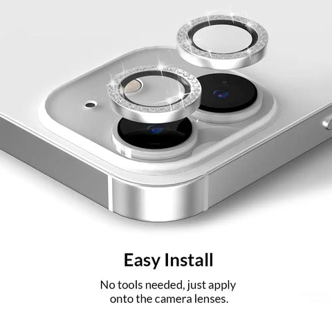 Crystal Glam Camera Lens Protector for iPhone