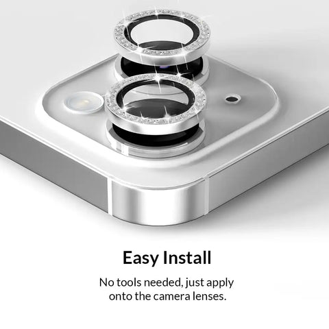 Crystal Glam Camera Lens Protector for iPhone