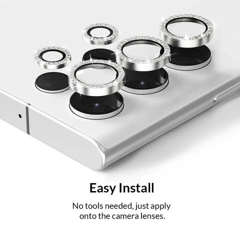 Crystal Glam Camera Lens Protector for Samsung