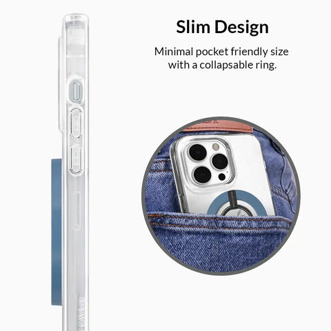 Navy MagSafe Grip Ring