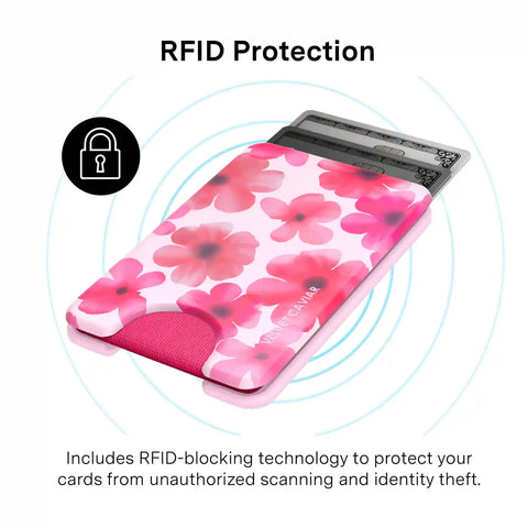 Cherry Blossom MagSafe Wallet
