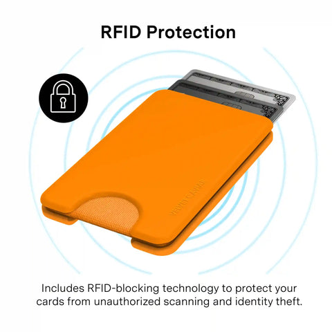 Pumpkin Spice Orange MagSafe Wallet