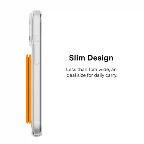 Pumpkin Spice Orange MagSafe Wallet