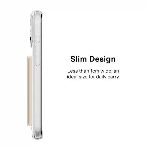Sand Stone MagSafe Wallet