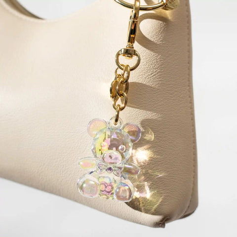 Opal Teddy Bag Charm