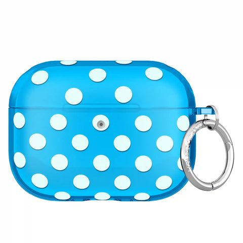 Aquamarine Polka Dot  AirPod Case