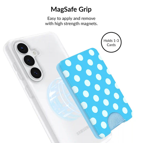 Aquamarine Polka Dot Samsung Bundle Set