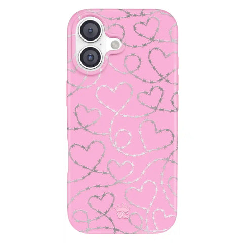 Barbed Wire Chrome Hearts iPhone Case