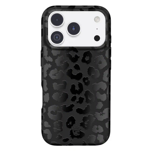 Black Leopard iPhone Case