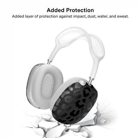 Black Leopard AirPod Max Case