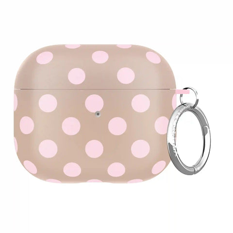 Brown Sugar Polka Dot AirPod Case