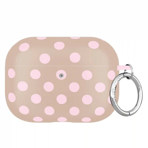 Brown Sugar Polka Dot AirPod Case