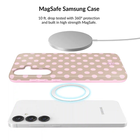 Brown Sugar Polka Dot Samsung Bundle Set