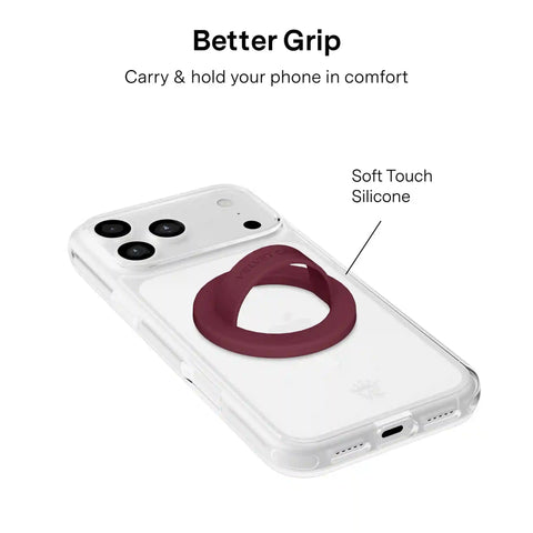 Burgundy 1990 MagSafe Grip Loop
