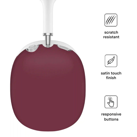 Burgundy AirPod Max Case