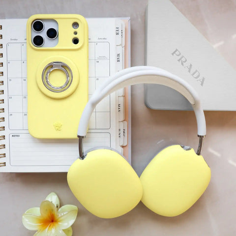 Butter Yellow AirPod Max Case
