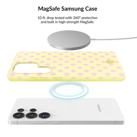 Buttercream Polka Dot Samsung Bundle Set