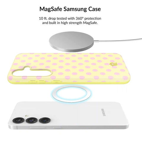 Buttercream Polka Dot Samsung Bundle Set