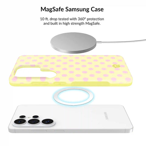 Buttercream Polka Dot Samsung Bundle Set